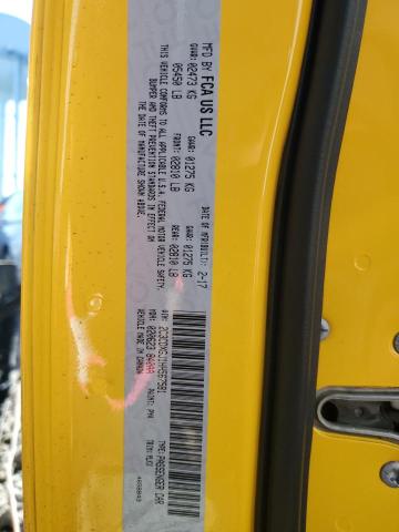 2C3CDXGJ1HH567581 - 2017 DODGE CHARGER R/T 392 YELLOW photo 13