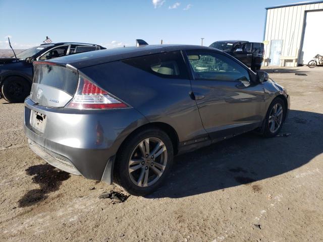 JHMZF1C69DS003872 - 2013 HONDA CR-Z EX GRAY photo 3