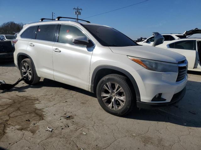5TDKKRFH4FS042486 - 2015 TOYOTA HIGHLANDER XLE WHITE photo 4