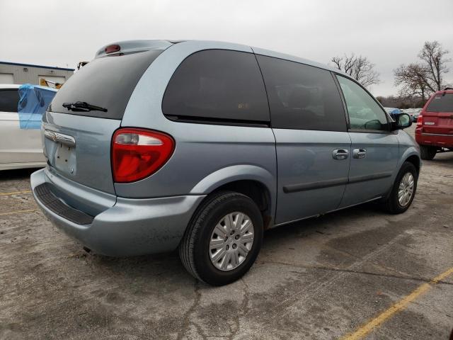 1A4GP45R76B563353 - 2006 CHRYSLER TOWN AND C TEAL photo 3