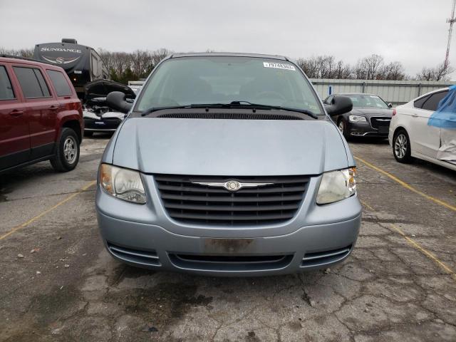 1A4GP45R76B563353 - 2006 CHRYSLER TOWN AND C TEAL photo 5