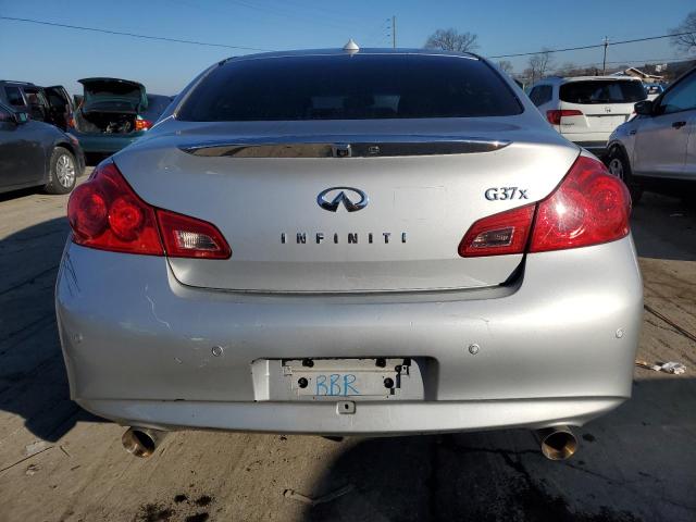 JN1CV6AR0BM356333 - 2011 INFINITI G37 SILVER photo 6