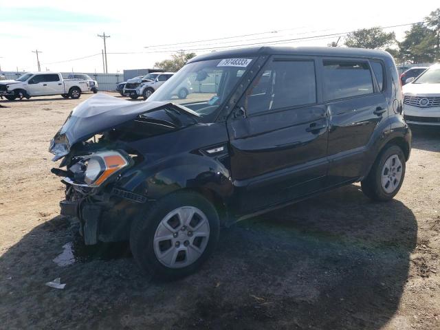 KNDJT2A50D7769936 - 2013 KIA SOUL BLACK photo 1