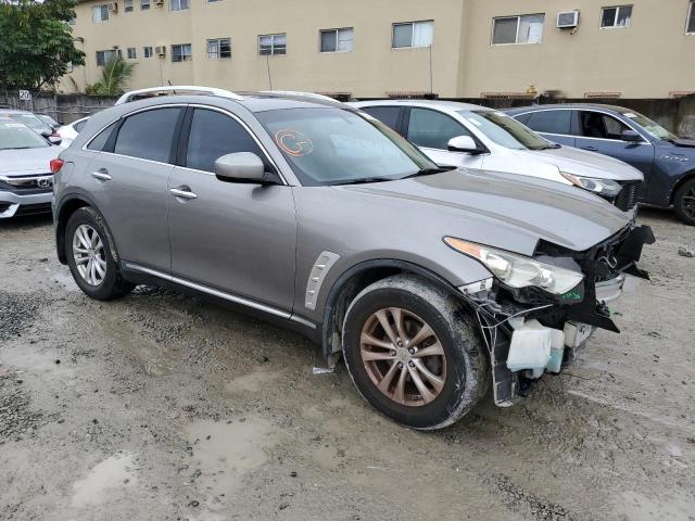 JNRAS18W99M155004 - 2009 INFINITI FX35 GRAY photo 4