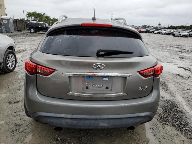 JNRAS18W99M155004 - 2009 INFINITI FX35 GRAY photo 6