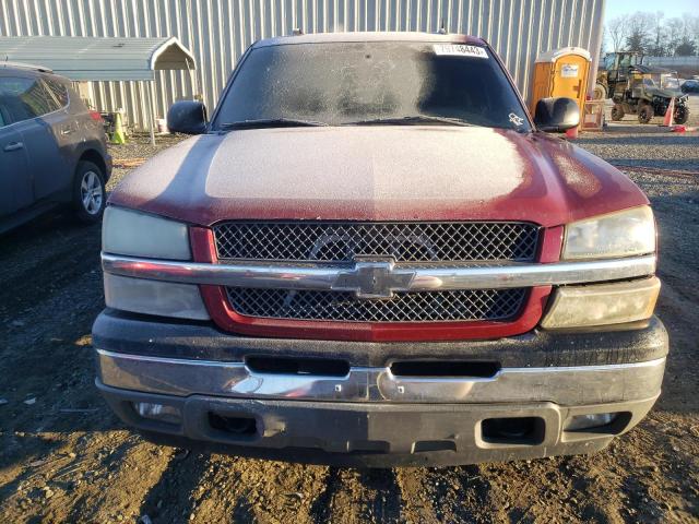 1GCEK19B25E229333 - 2005 CHEVROLET SILVER1500 K1500 RED photo 5