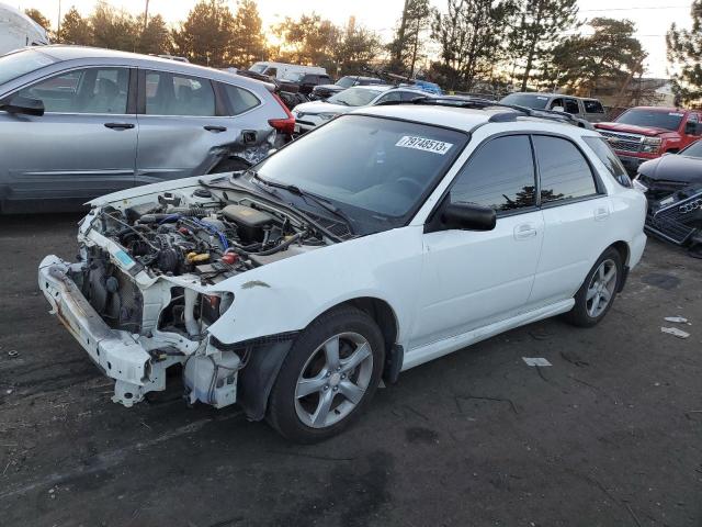 JF1GG676X6H817421 - 2006 SUBARU IMPREZA 2.5I SPORTS WAGON WHITE photo 1