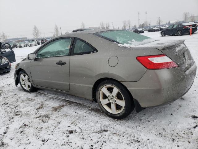 2HGFG12618H001373 - 2008 HONDA CIVIC LX GRAY photo 2