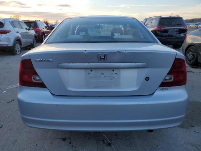 1HGEM21971L041181 - 2001 HONDA CIVIC SI SILVER photo 6