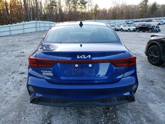 3KPF24AD4PE605105 - 2023 KIA FORTE LX BLUE photo 6