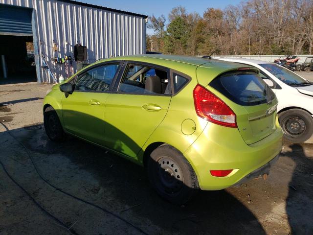 3FADP4EJ1BM225748 - 2011 FORD FIESTA SE GREEN photo 2