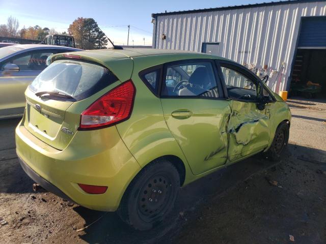 3FADP4EJ1BM225748 - 2011 FORD FIESTA SE GREEN photo 3