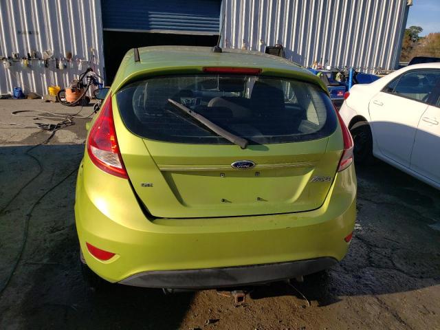 3FADP4EJ1BM225748 - 2011 FORD FIESTA SE GREEN photo 6