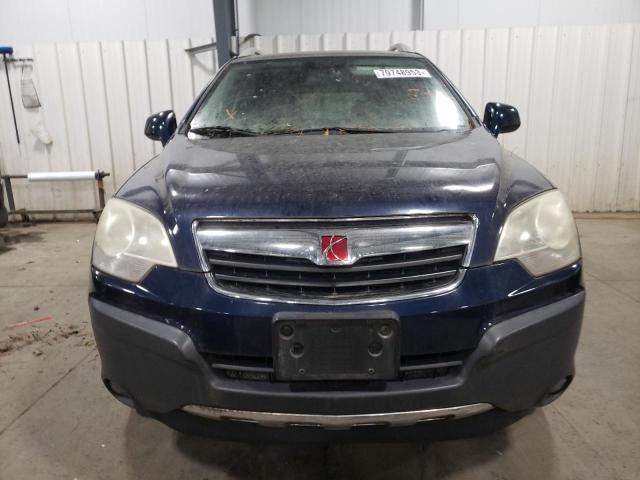 3GSDL43N68S656901 - 2008 SATURN VUE XE BLUE photo 5