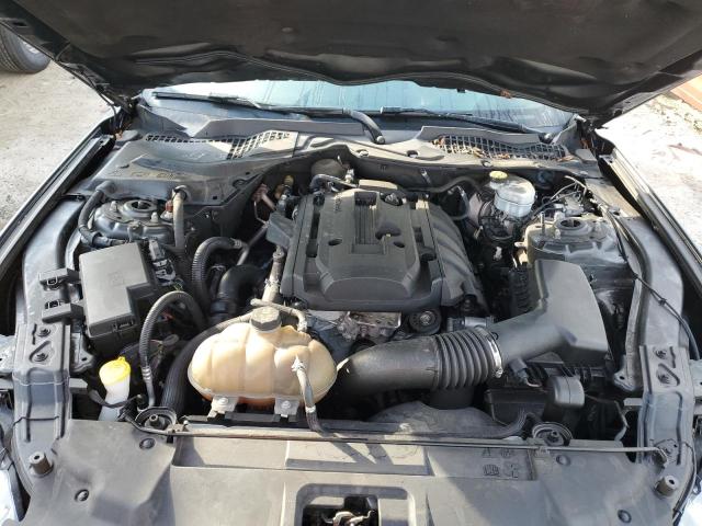 1FA6P8TH0K5180601 - 2019 FORD MUSTANG GRAY photo 11