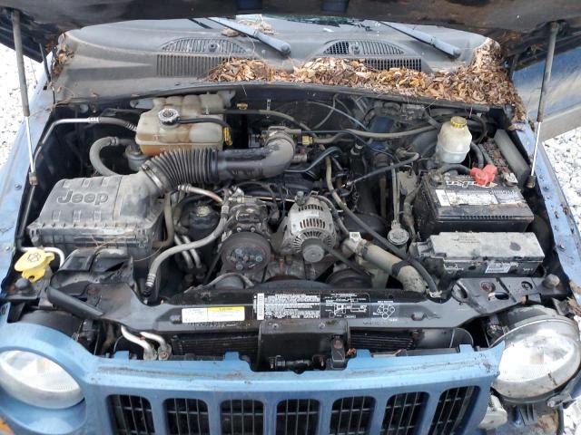 1J4GL48K25W513039 - 2005 JEEP LIBERTY SPORT BLUE photo 12