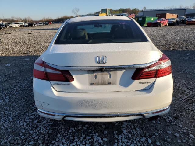 1HGCR2F32GA131579 - 2016 HONDA ACCORD LX WHITE photo 6