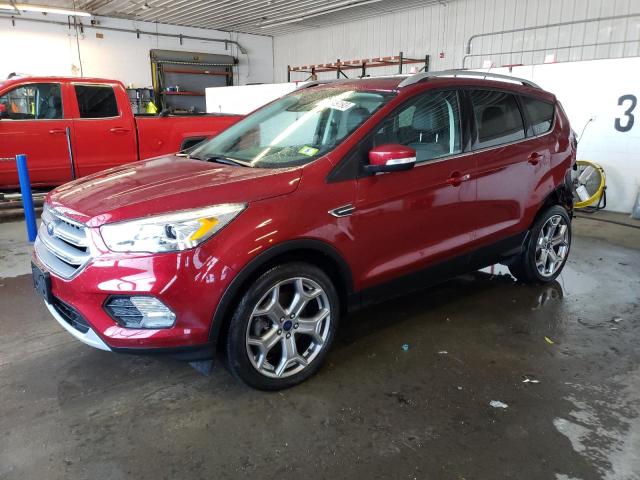 1FMCU9J95HUA04855 - 2017 FORD ESCAPE TITANIUM RED photo 1