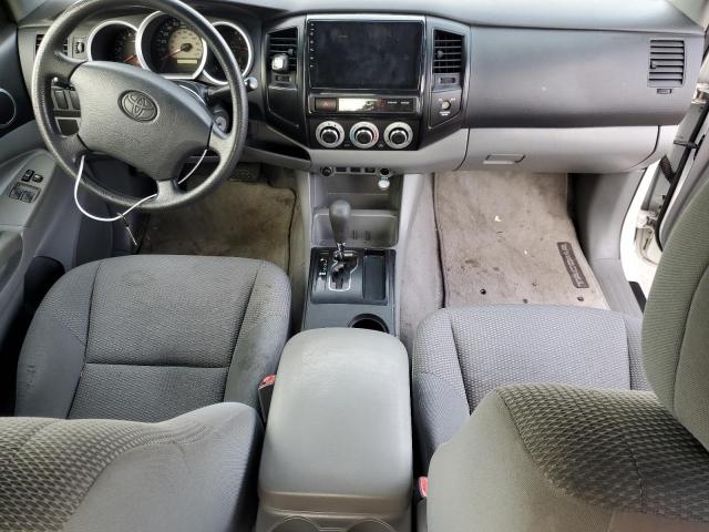 5TETX22N89Z624767 - 2009 TOYOTA TACOMA ACCESS CAB თეთრი ფოტო 8