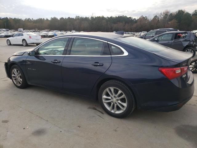 1G1ZE5ST4HF142902 - 2017 CHEVROLET MALIBU LT BLUE photo 2