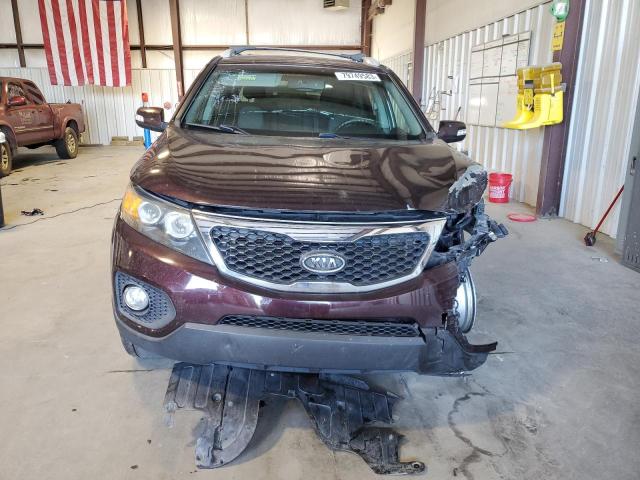 5XYKT3A13BG184291 - 2011 KIA SORENTO BASE BURGUNDY photo 5