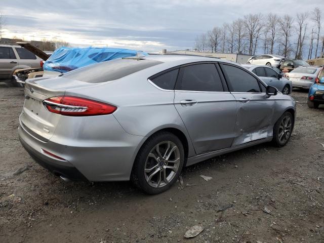 3FA6P0CD0LR154299 - 2020 FORD FUSION SEL SILVER photo 3