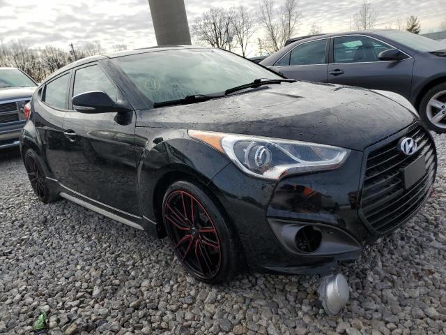 KMHTC6AE5DU151346 - 2013 HYUNDAI VELOSTER TURBO BLACK photo 4