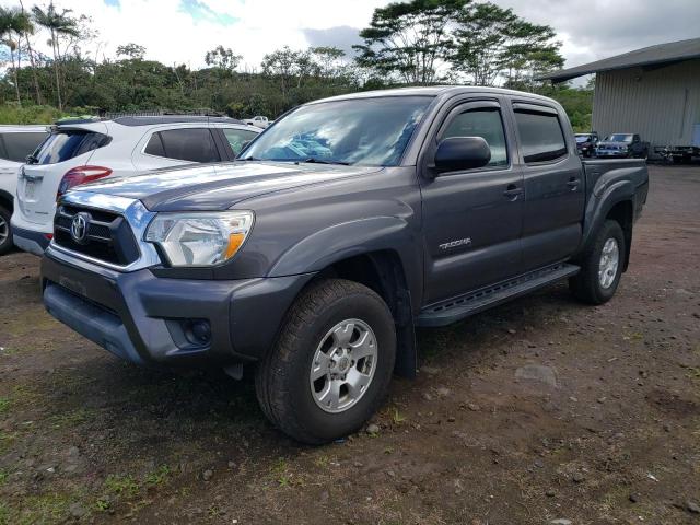 5TFJX4GN1FX049331 - 2015 TOYOTA TACOMA DOUBLE CAB PRERUNNER GRAY photo 1