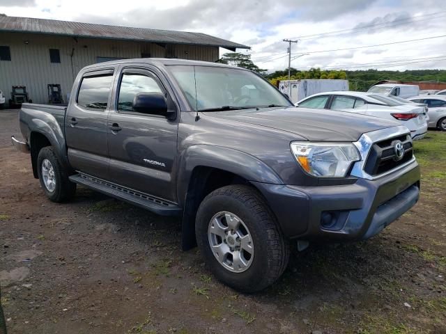 5TFJX4GN1FX049331 - 2015 TOYOTA TACOMA DOUBLE CAB PRERUNNER GRAY photo 4