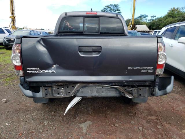 5TFJX4GN1FX049331 - 2015 TOYOTA TACOMA DOUBLE CAB PRERUNNER GRAY photo 6