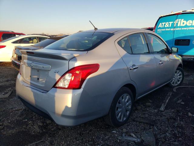 3N1CN7AP7KL862692 - 2019 NISSAN VERSA S SILVER photo 3