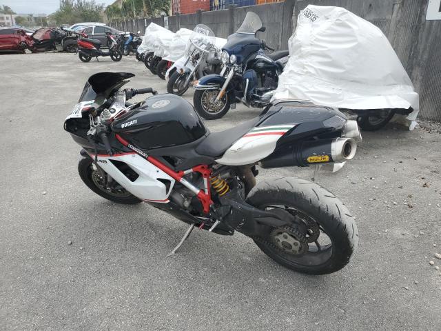 ZDM1XBGV89B010021 - 2009 DUCATI 848 TWO TONE photo 3