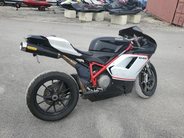 ZDM1XBGV89B010021 - 2009 DUCATI 848 TWO TONE photo 4