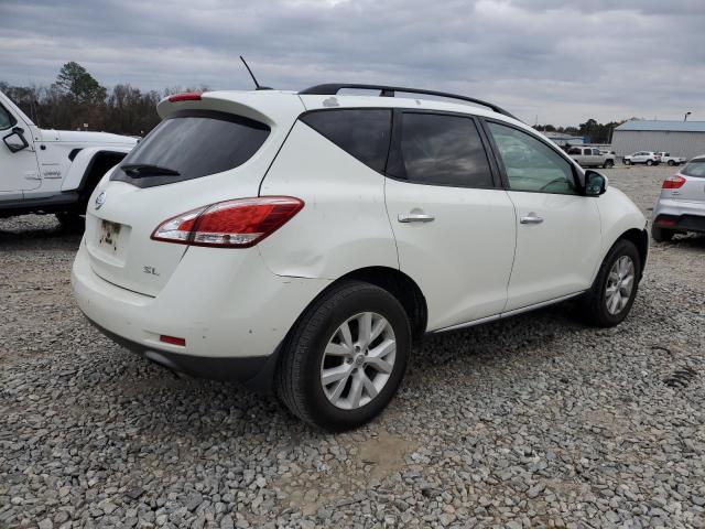 JN8AZ1MU2BW060315 - 2011 NISSAN MURANO S WHITE photo 3