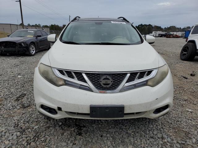 JN8AZ1MU2BW060315 - 2011 NISSAN MURANO S WHITE photo 5