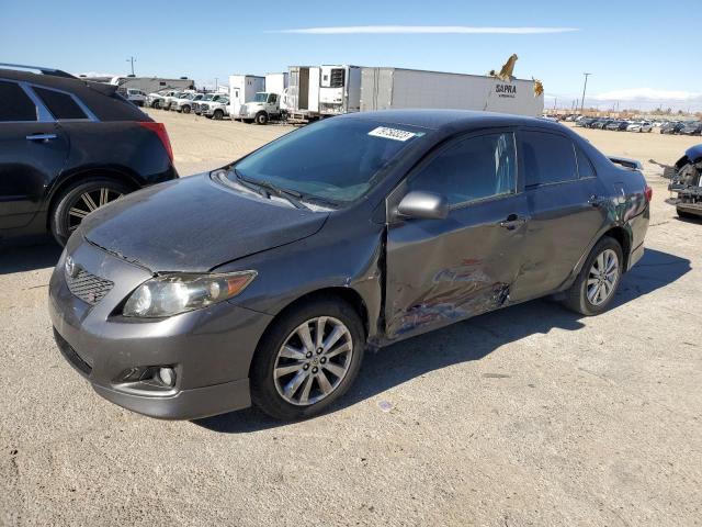 1NXBU4EE0AZ207616 - 2010 TOYOTA COROLLA BASE CHARCOAL photo 1