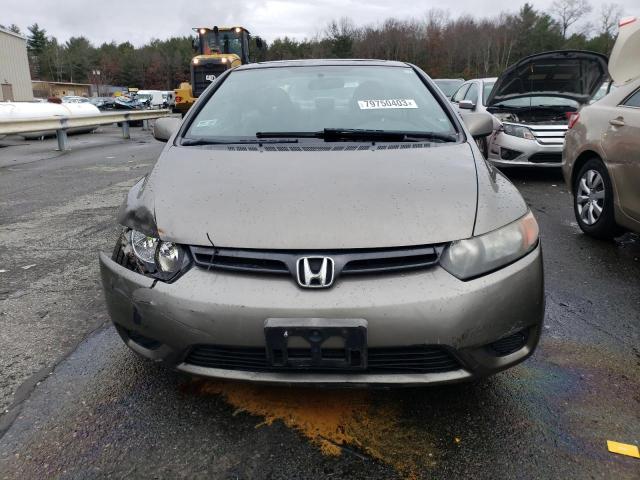 2HGFG12877H535350 - 2007 HONDA CIVIC EX GRAY photo 5