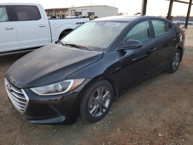 5NPD84LFXJH333392 - 2018 HYUNDAI ELANTRA SEL BLACK photo 1