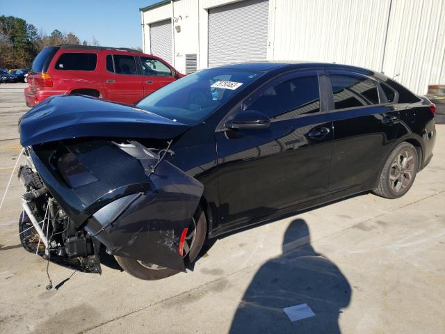 3KPF24AD9LE142968 - 2020 KIA FORTE FE BLACK photo 1