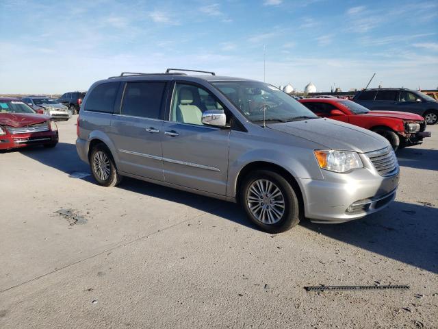 2C4RC1CG0GR222020 - 2016 CHRYSLER TOWN & COU TOURING L GRAY photo 4