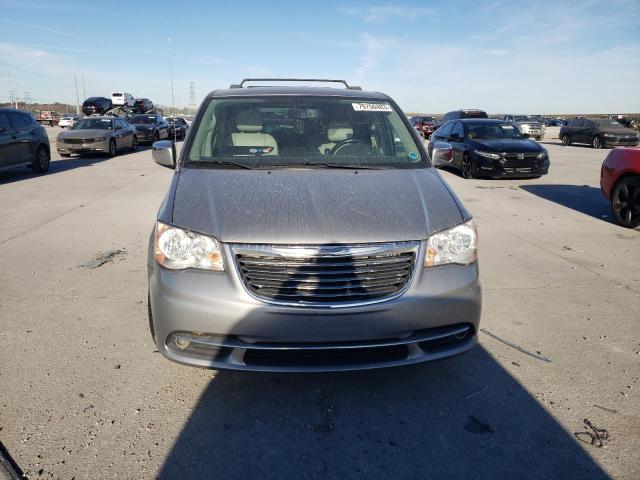 2C4RC1CG0GR222020 - 2016 CHRYSLER TOWN & COU TOURING L GRAY photo 5