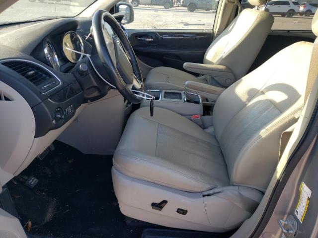 2C4RC1CG0GR222020 - 2016 CHRYSLER TOWN & COU TOURING L GRAY photo 7