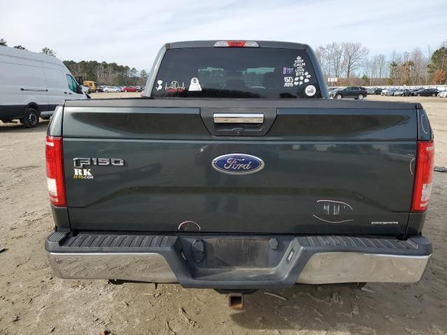 1FTEW1CFXFFC71812 - 2015 FORD F150 SUPERCREW GRAY photo 6