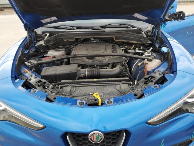 ZASPAKBN2K7C34271 - 2019 ALFA ROMEO STELVIO TI BLUE photo 12