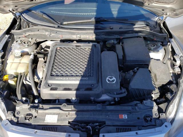 JM1BL1L30D1758870 - 2013 MAZDA SPEED 3 ვერცხლისფერი ფოტო 12
