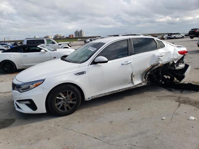 5XXGT4L30KG321380 - 2019 KIA OPTIMA LX WHITE photo 1