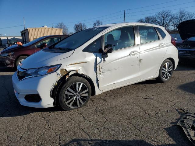 3HGGK5H93KM716370 - 2019 HONDA FIT EXL WHITE photo 1