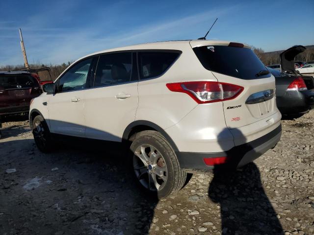 1FMCU0HX5DUD46803 - 2013 FORD ESCAPE SEL WHITE photo 2