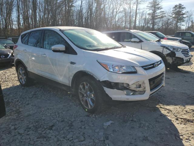 1FMCU0HX5DUD46803 - 2013 FORD ESCAPE SEL WHITE photo 4