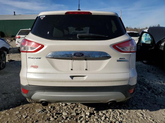 1FMCU0HX5DUD46803 - 2013 FORD ESCAPE SEL WHITE photo 6